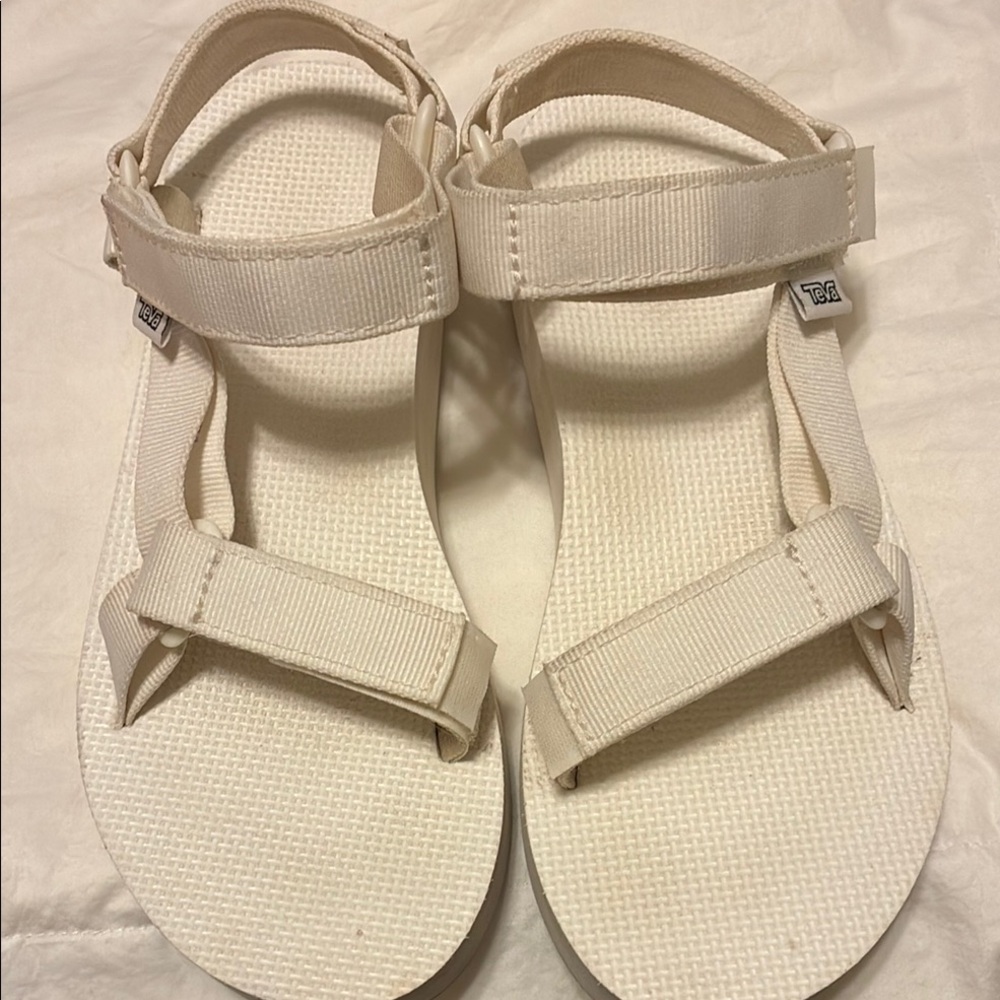 Teva White Sandals